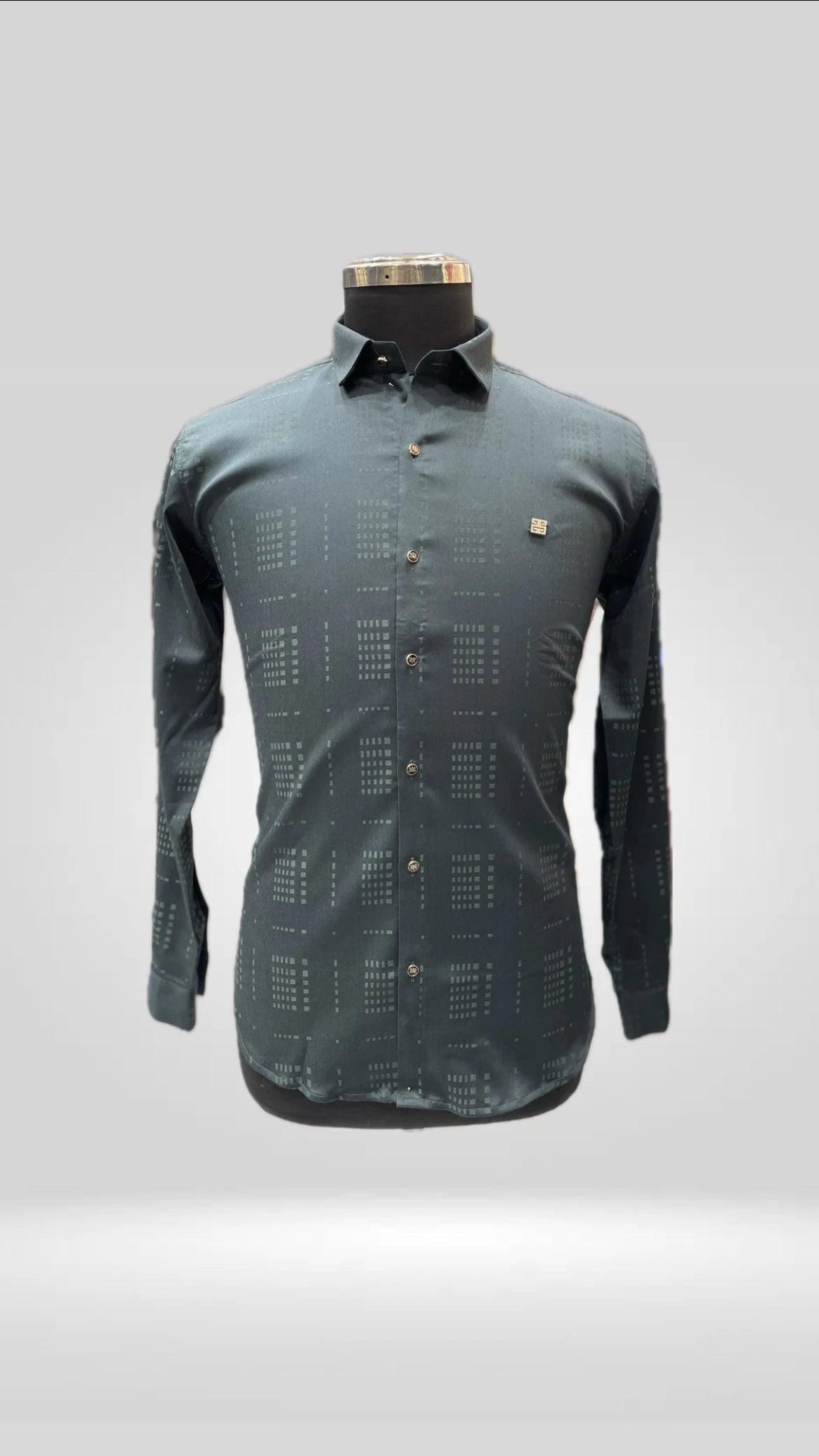 Cotton Lycra Party Wear Slim Fit Shirt Art No. 1501