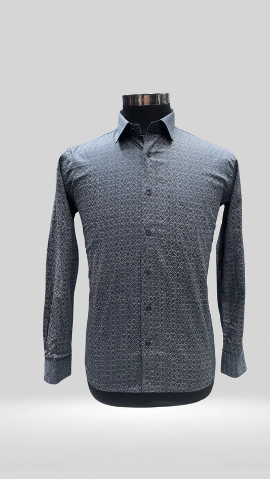 Beautiful Circular Pattern Shirt Art no - 0022856 - Klick Selections