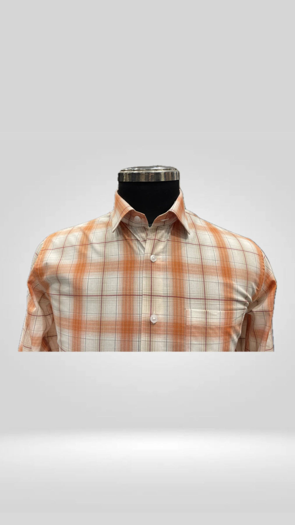 Cotton Lycra Regular Fit Check Shirt Art No. 0011168 - Klick Selections
