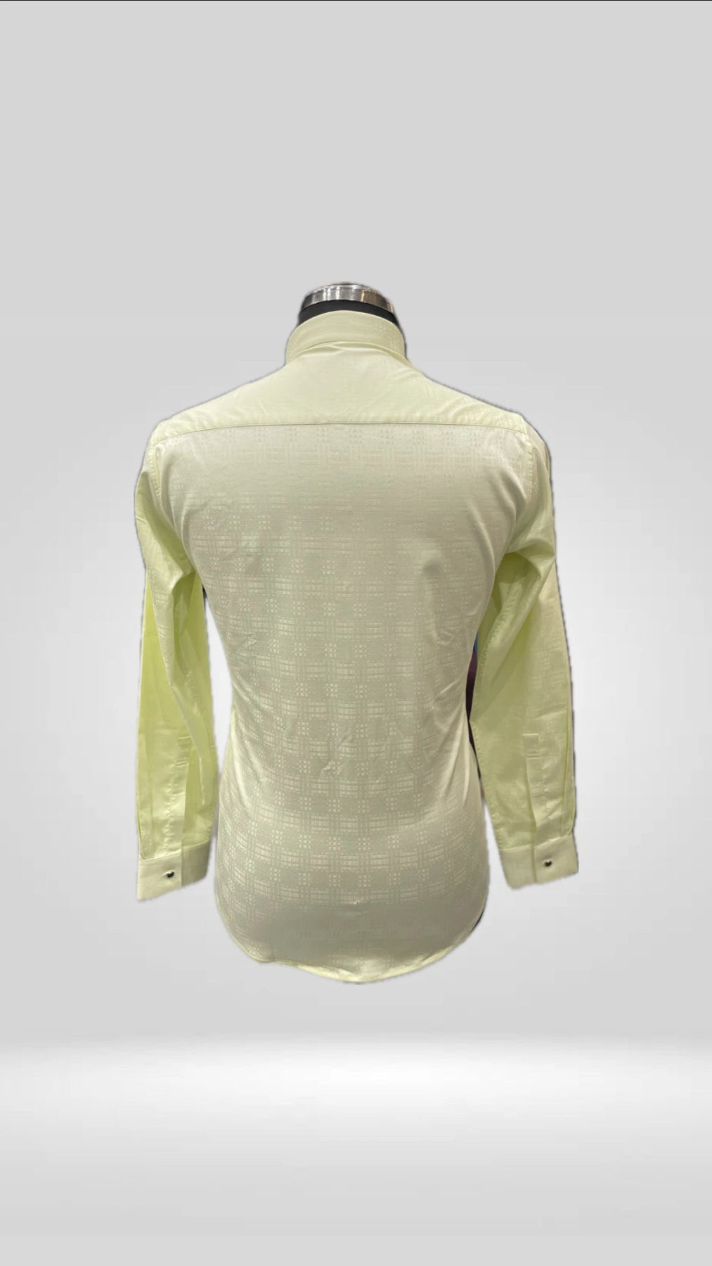 Cotton Lycra Self Check Shirt Art No. 1725 - Klick Selections
