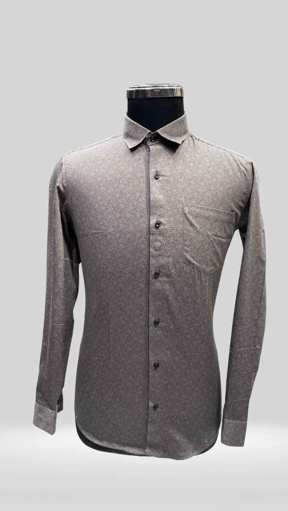 Cotton Lycra Self Printed Shirt Art no - ZQ1004 - Klick Selections