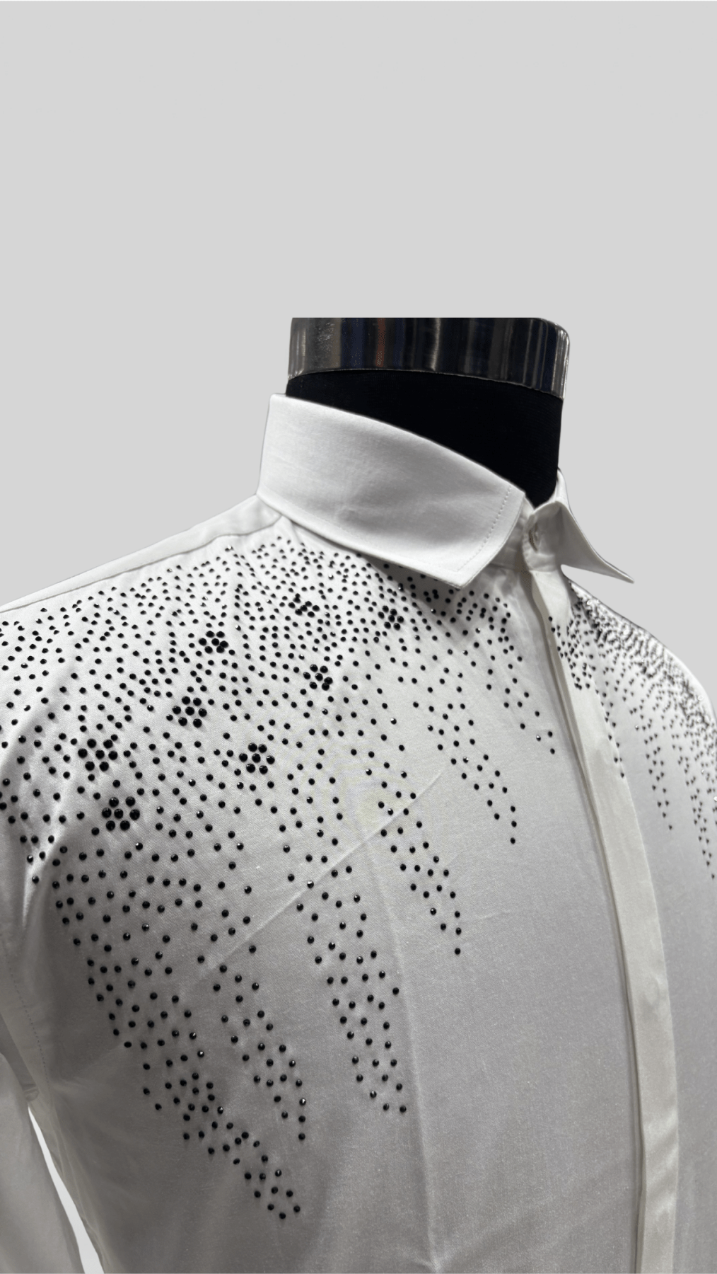 Elegant Partywear Shirt With Stone Work KL1019 - Klick Selections