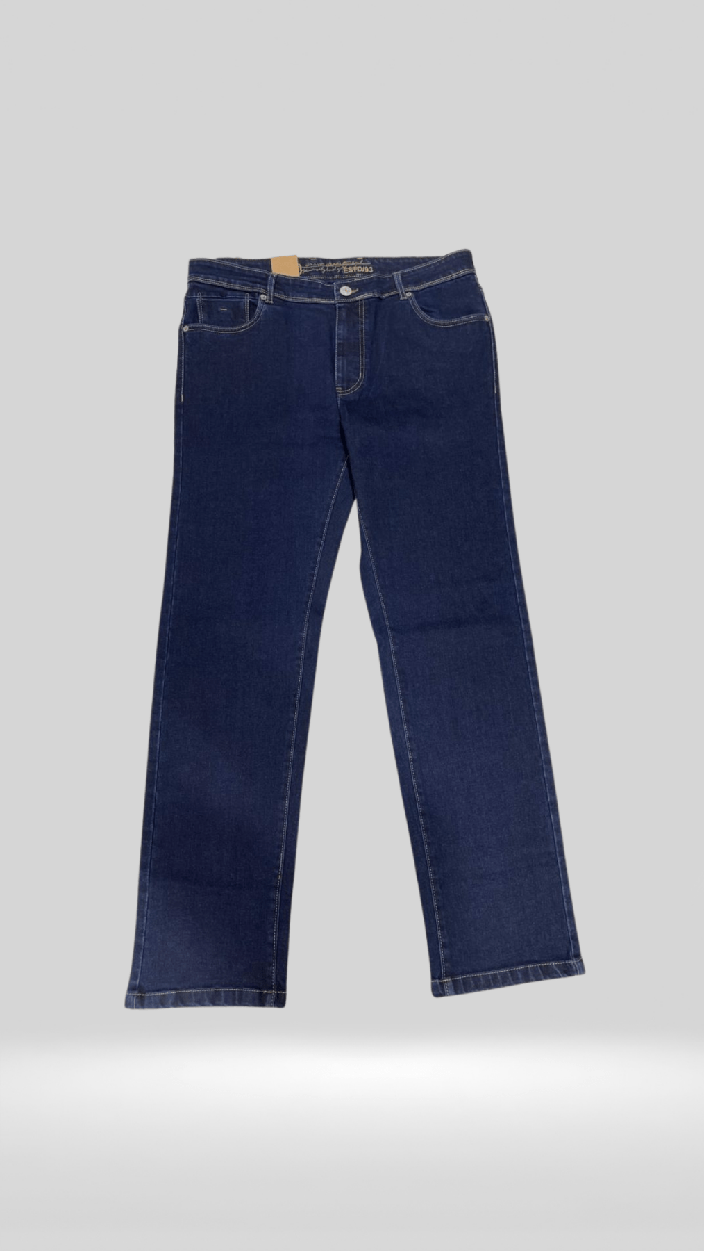Klick Men Formal Mid Rise Blue Jeans Art No. SCA047 - Klick Selections