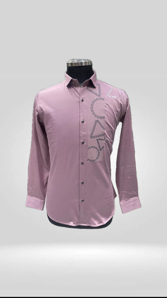 Party Wear Cotton Lycra Slim Fit Shirt Art No. 1403 - Klick Selections