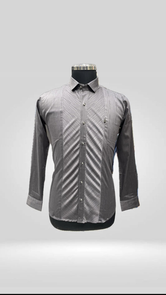Party Wear Cotton Lycra Slim Fit Shirt Art No. 1660 - Klick Selections