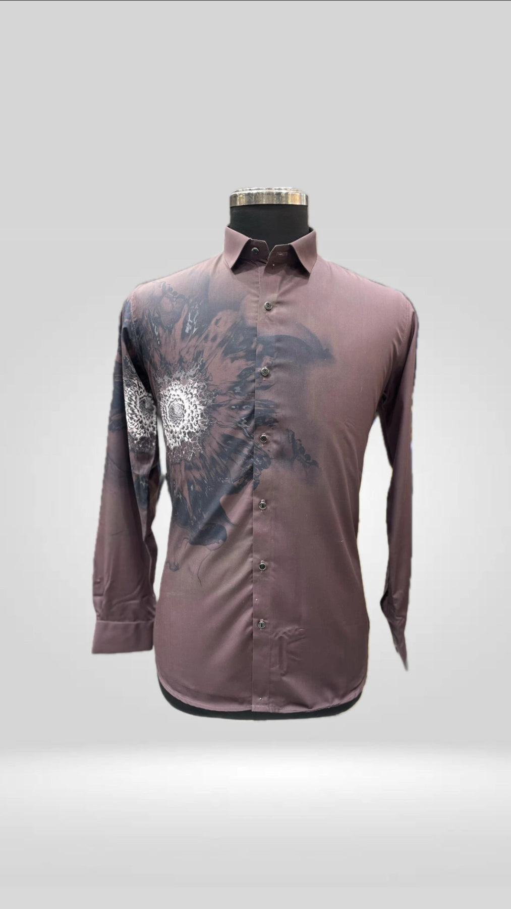Party Wear Digital Print Shirt Art No. 1599 - Klick Selections