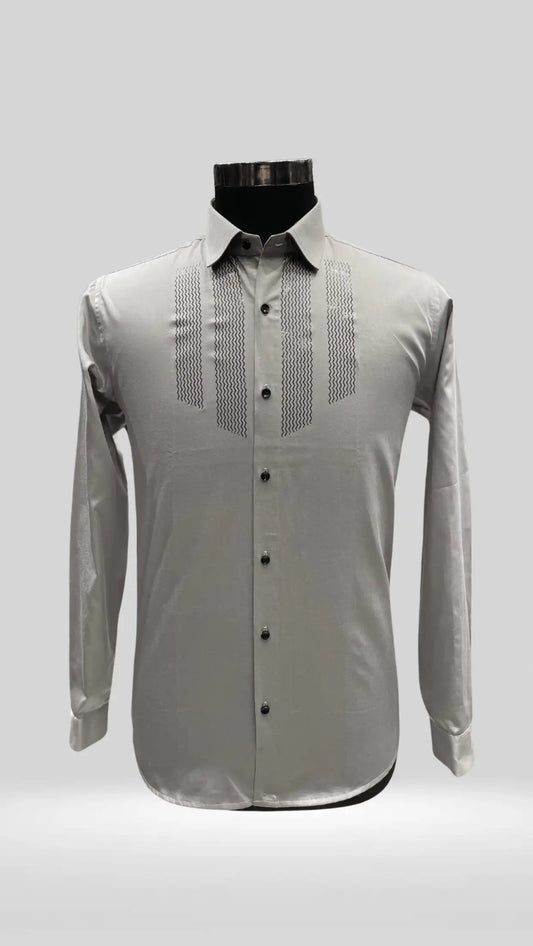 Party Wear Shirt with Design on Front Art no - KL1003 - Klick Selections