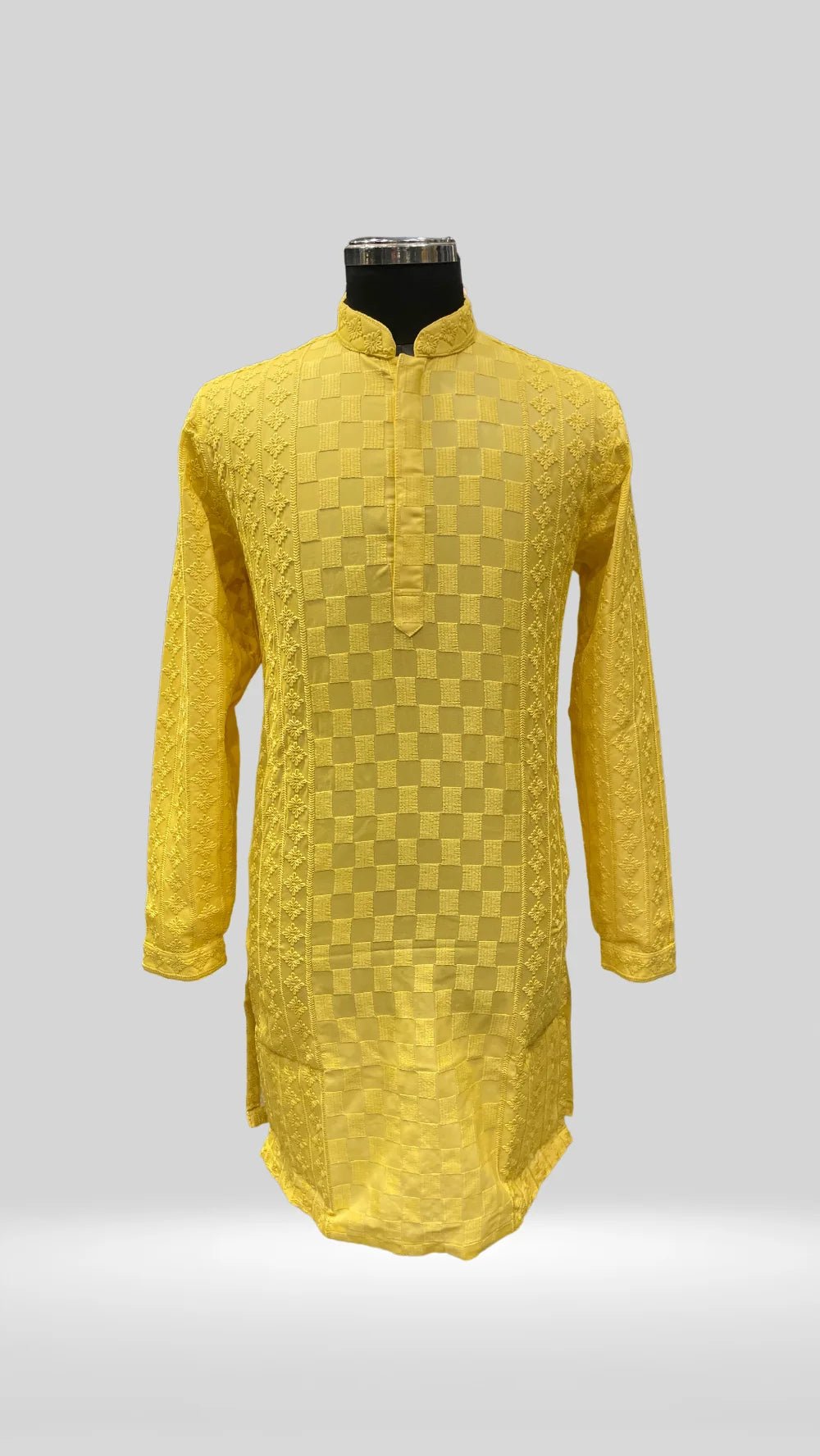 Partywear Self Print Kurta Art No.AM2150 - Klick Selections