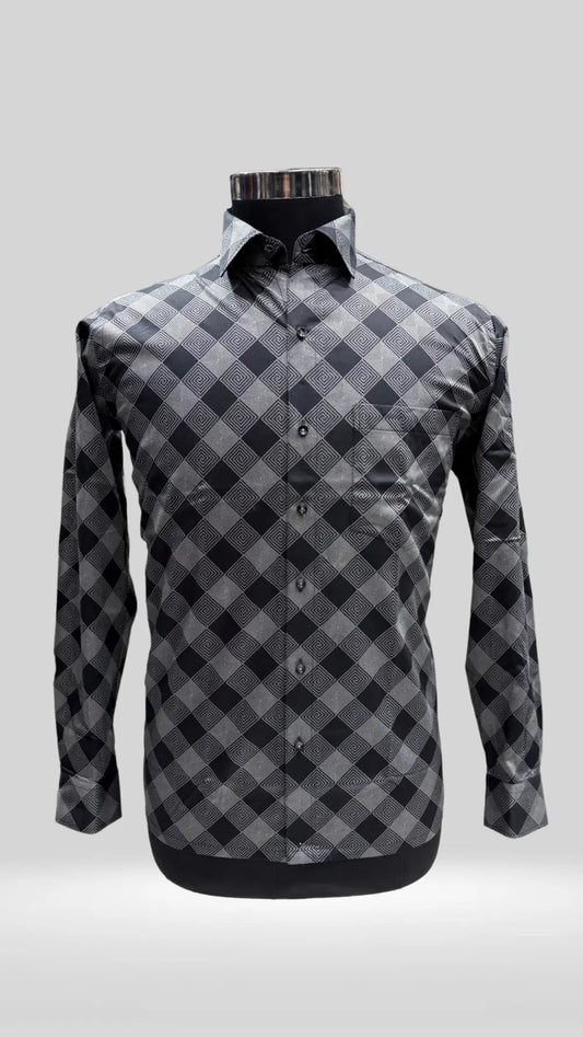 Shirt With Box Pattern 0025100 - Klick Selections